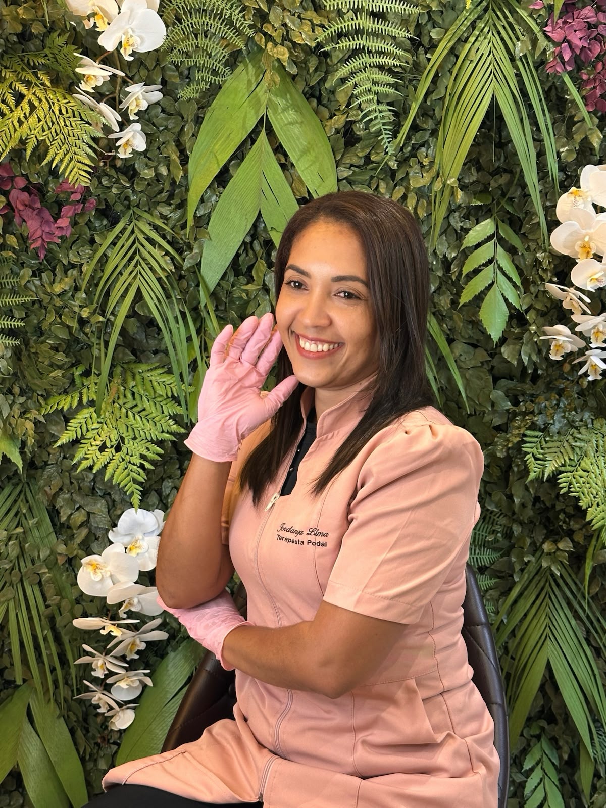 Jordanya Lima, terapeuta podal do studio
